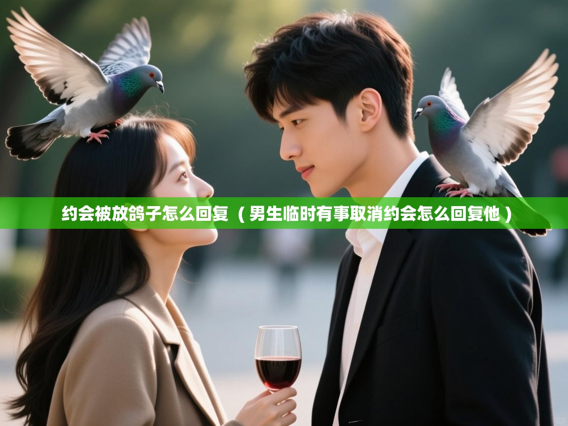 详细阅读: 约会被放鸽子怎么回复  ( 男生临时有事取消约会怎么回复他 )  约会被放鸽子怎么回复  ( 男生临时有事取消约会怎么回复他 )