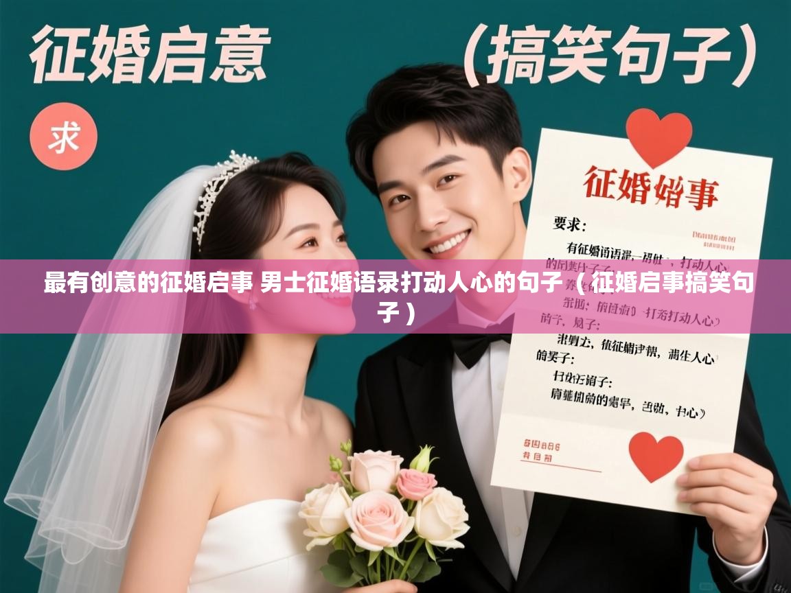 最有创意的征婚启事 男士征婚语录打动人心的句子  ( 征婚启事搞笑句子 )  最有创意的征婚启事 男士征婚语录打动人心的句子  ( 征婚启事搞笑句子 )