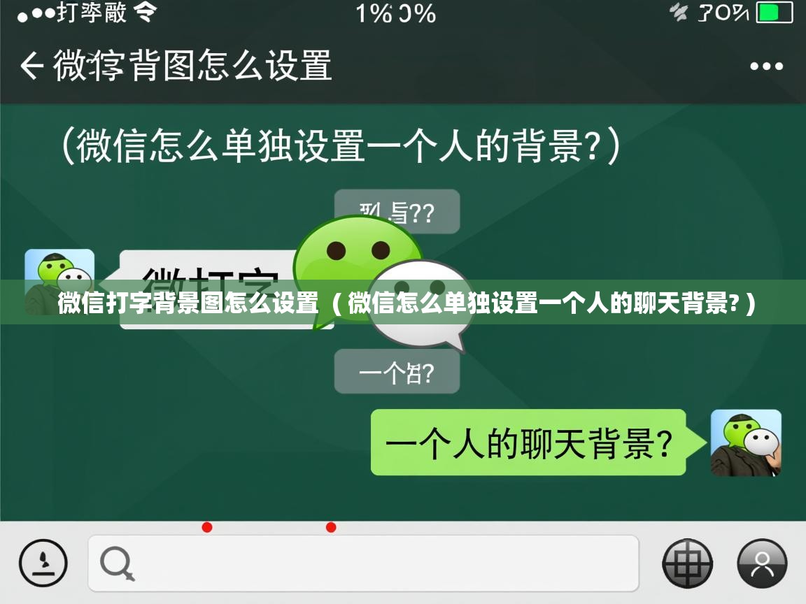 详细阅读: 微信打字背景图怎么设置  ( 微信怎么单独设置一个人的聊天背景? )  微信打字背景图怎么设置  ( 微信怎么单独设置一个人的聊天背景? )