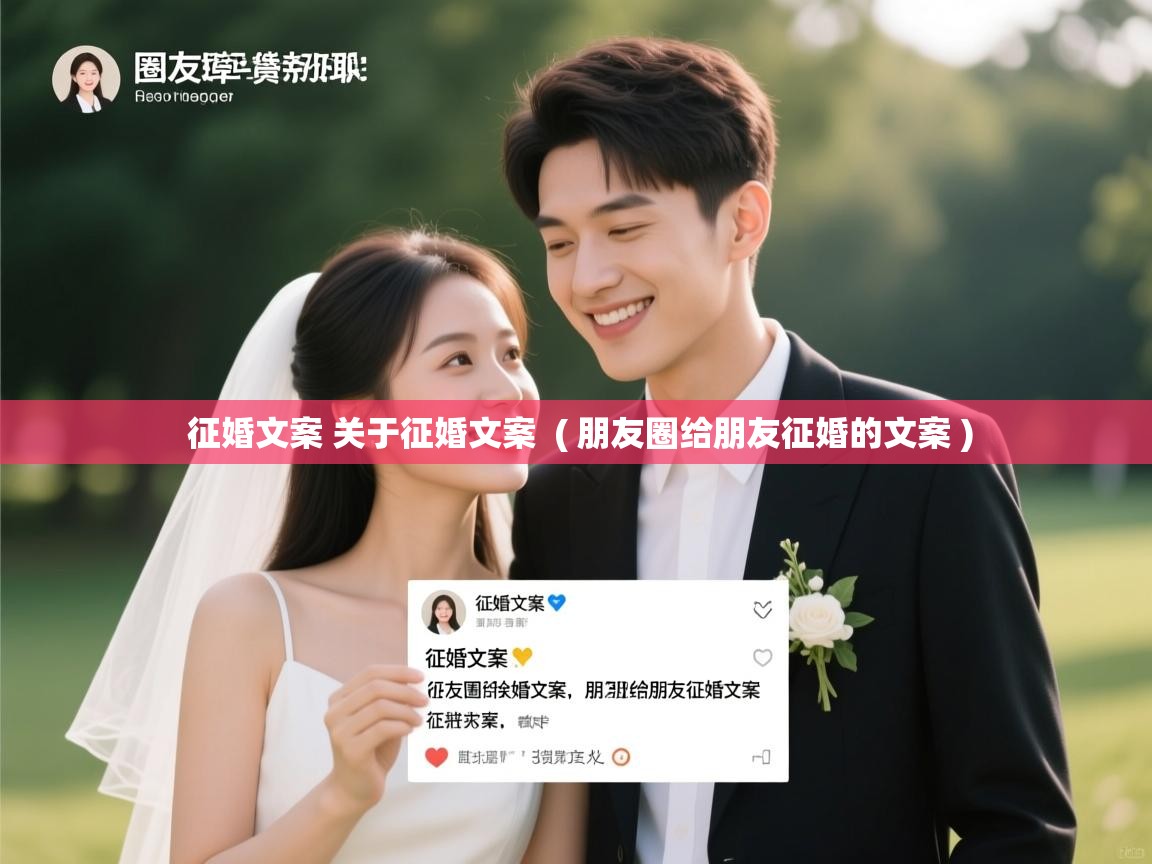  征婚文案 关于征婚文案  ( 朋友圈给朋友征婚的文案 )