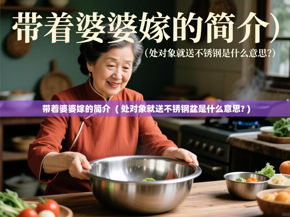  带着婆婆嫁的简介  ( 处对象就送不锈钢盆是什么意思? )