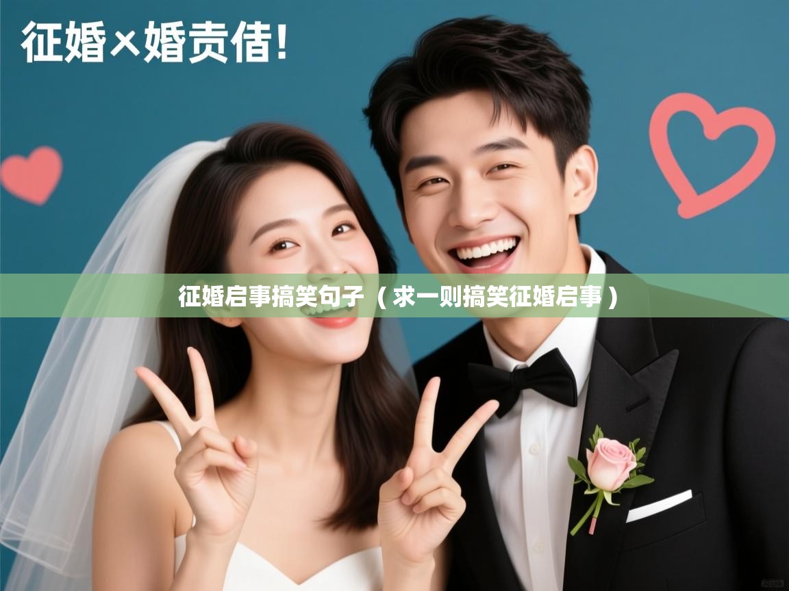  征婚启事搞笑句子  ( 求一则搞笑征婚启事 )