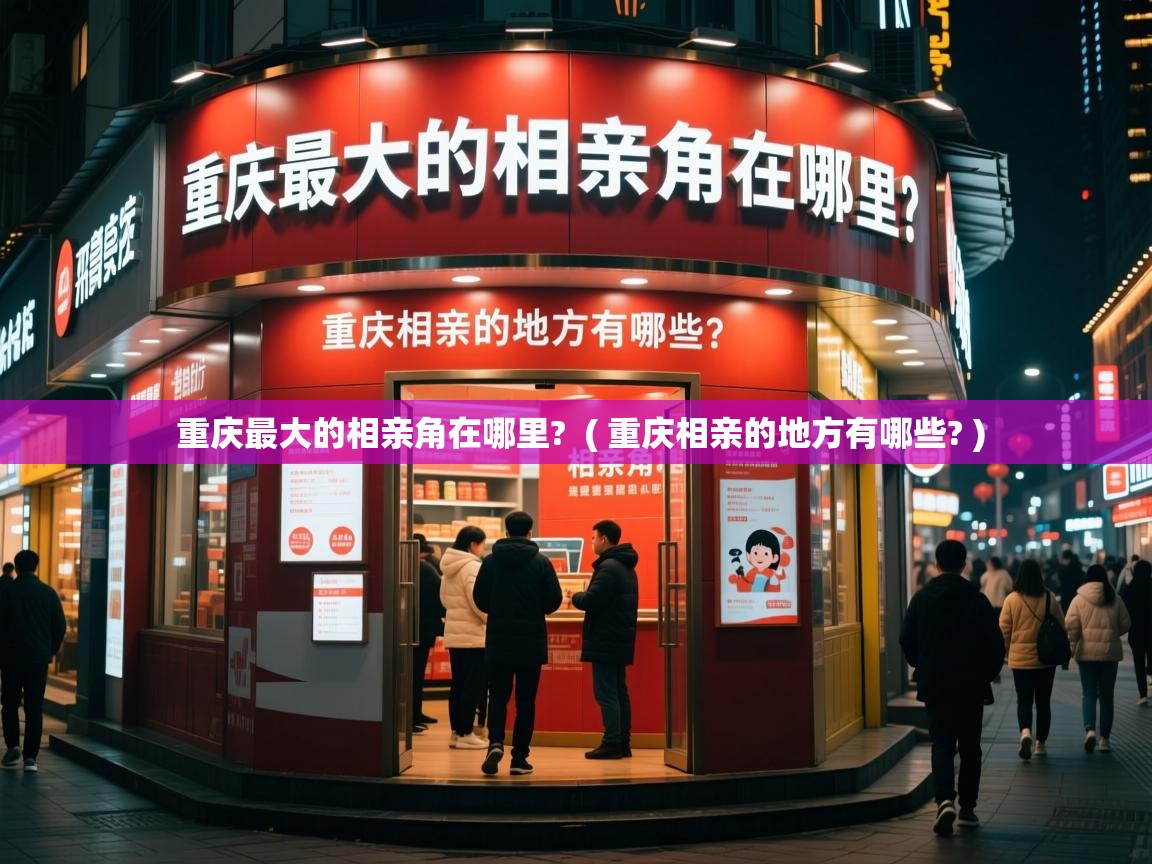 重庆最大的相亲角在哪里? ( 重庆相亲的地方有哪些? ) 重庆最大的相亲角在哪里? ( 重庆相亲的地方有哪些? )