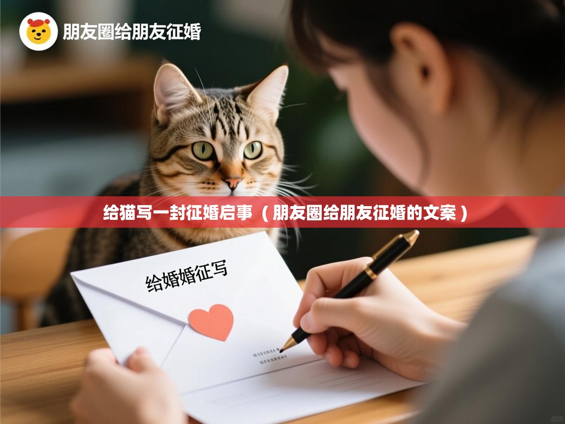  给猫写一封征婚启事  ( 朋友圈给朋友征婚的文案 )