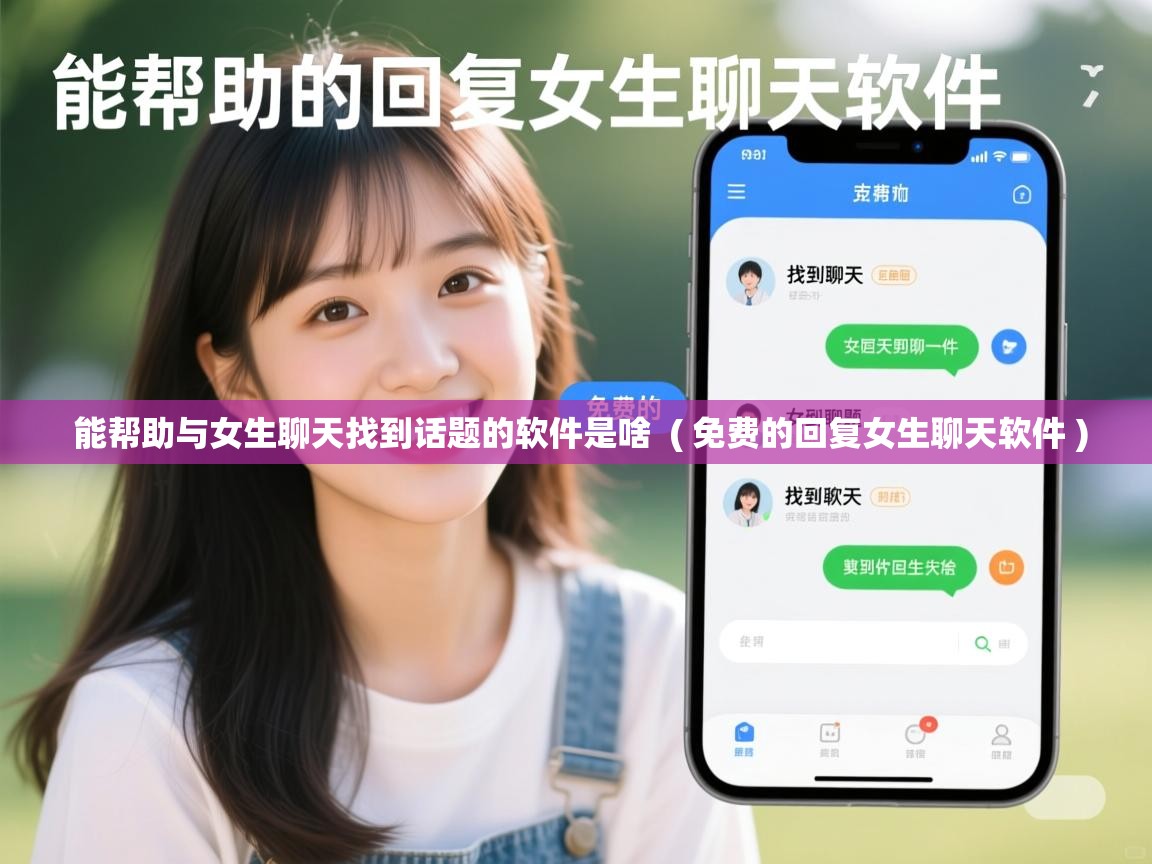 能帮助与女生聊天找到话题的软件是啥 ( 免费的回复女生聊天软件 ) 能帮助与女生聊天找到话题的软件是啥 ( 免费的回复女生聊天软件 )