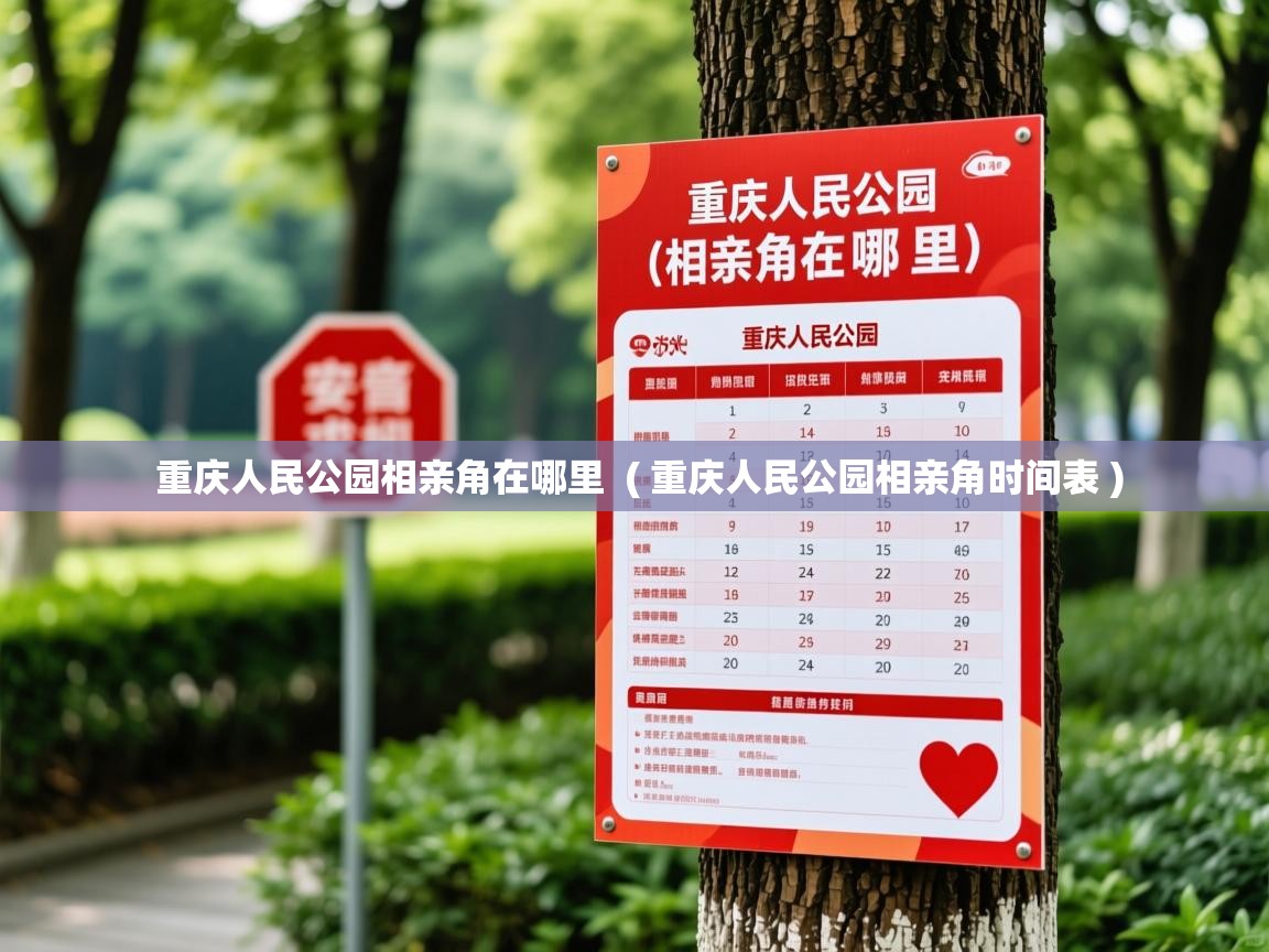  重庆人民公园相亲角在哪里  ( 重庆人民公园相亲角时间表 )