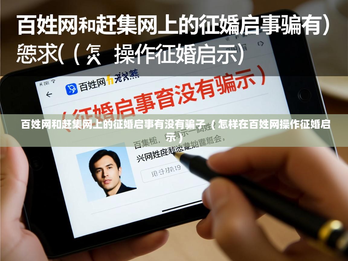  百姓网和赶集网上的征婚启事有没有骗子  ( 怎样在百姓网操作征婚启示 )