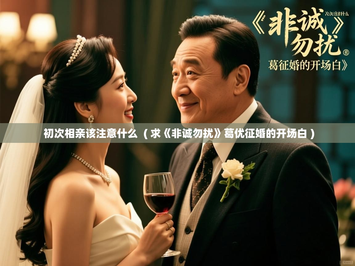 初次相亲该注意什么  ( 求《非诚勿扰》葛优征婚的开场白 )