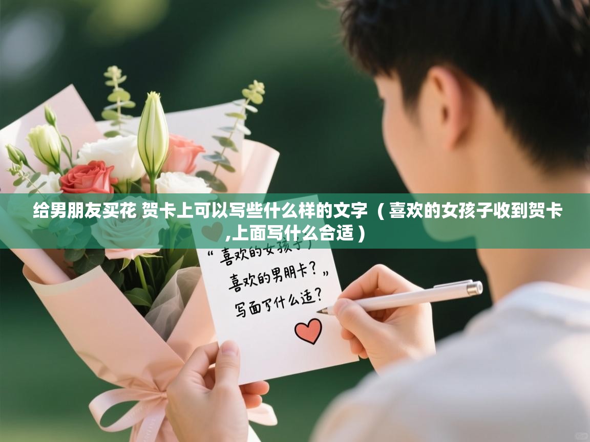 给男朋友买花 贺卡上可以写些什么样的文字 ( 喜欢的女孩子收到贺卡,上面写什么合适 ) 给男朋友买花 贺卡上可以写些什么样的文字 ( 喜欢的女孩子收到贺卡,上面写什么合适 )