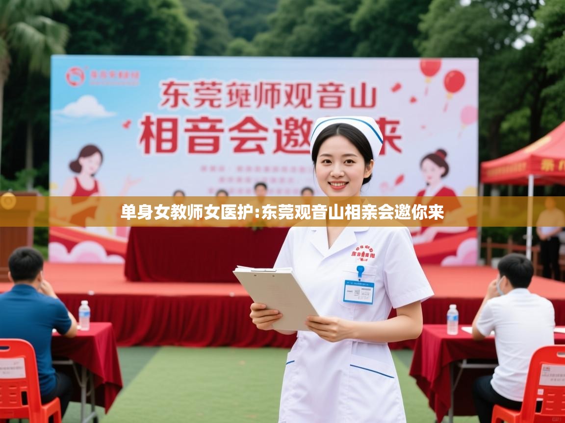  单身女教师女医护:东莞观音山相亲会邀你来 