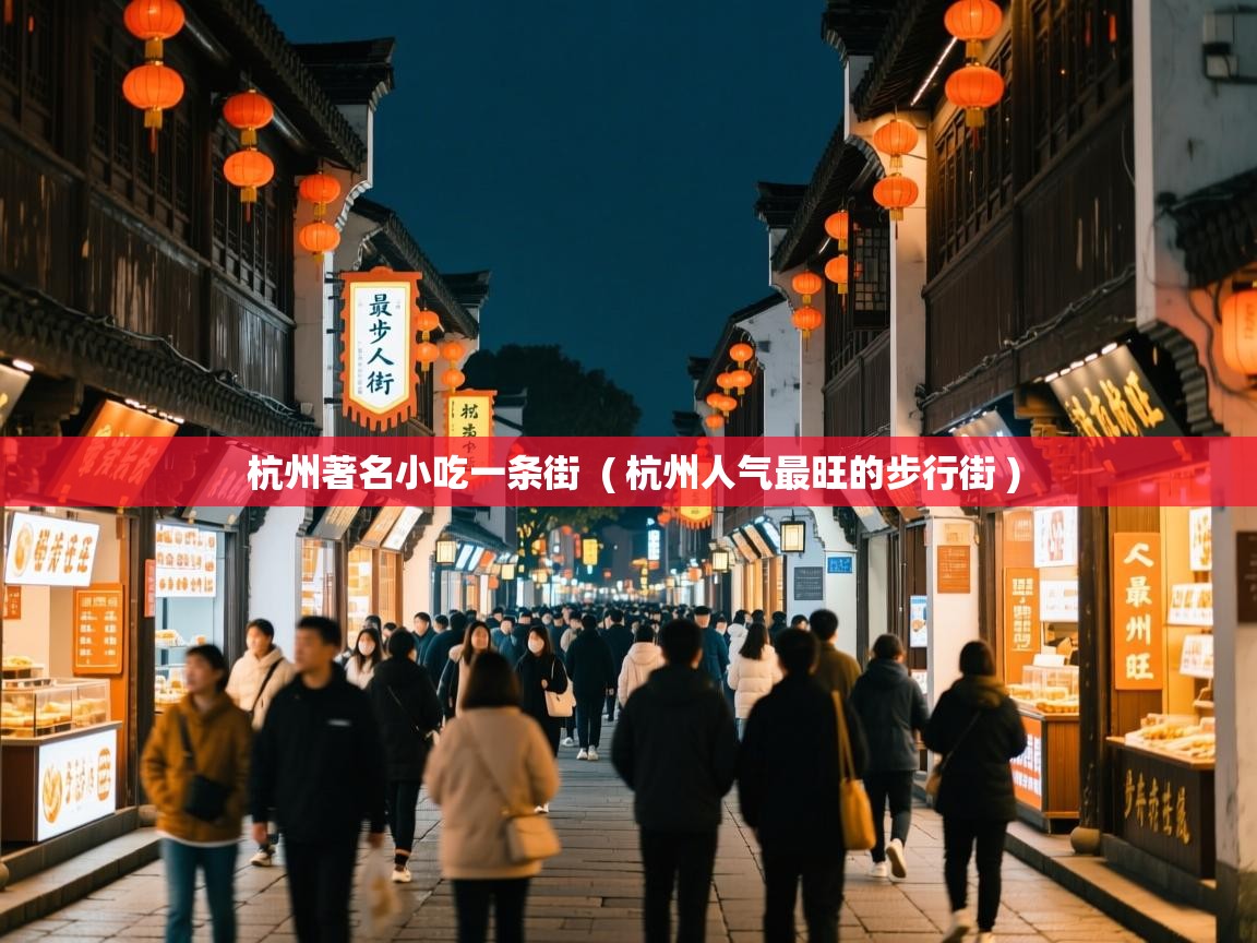 杭州著名小吃一条街 ( 杭州人气最旺的步行街 ) 杭州著名小吃一条街 ( 杭州人气最旺的步行街 )
