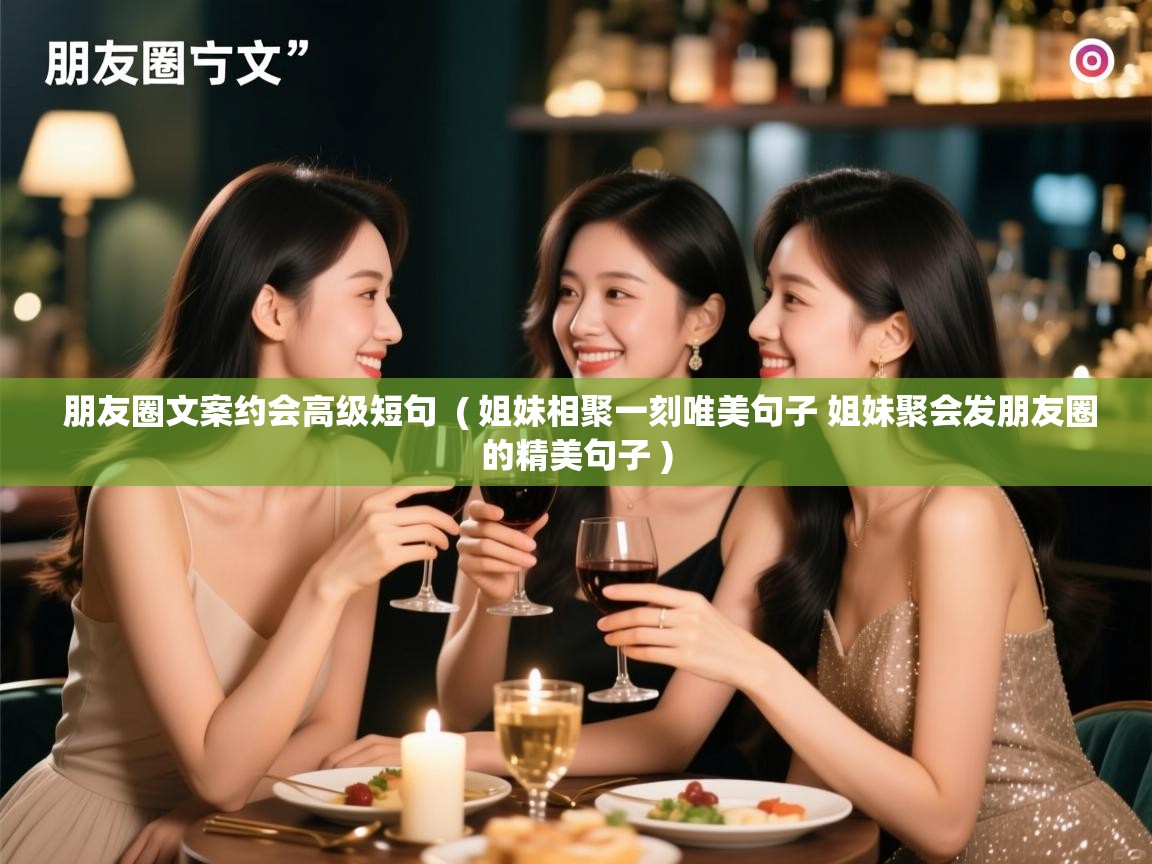  朋友圈文案约会高级短句  ( 姐妹相聚一刻唯美句子 姐妹聚会发朋友圈的精美句子 )