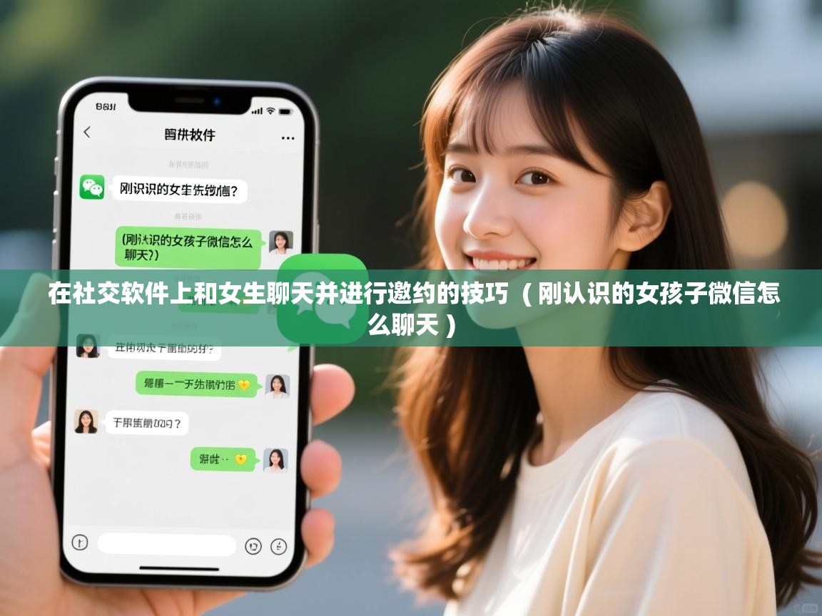  在社交软件上和女生聊天并进行邀约的技巧  ( 刚认识的女孩子微信怎么聊天 )