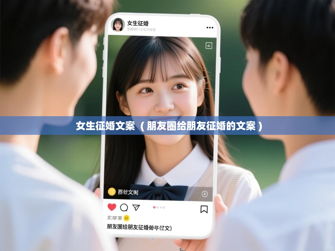 女生征婚文案 ( 朋友圈给朋友征婚的文案 ) 女生征婚文案 ( 朋友圈给朋友征婚的文案 )