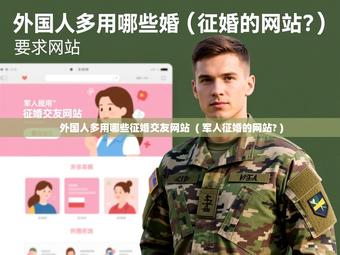  外国人多用哪些征婚交友网站  ( 军人征婚的网站? )