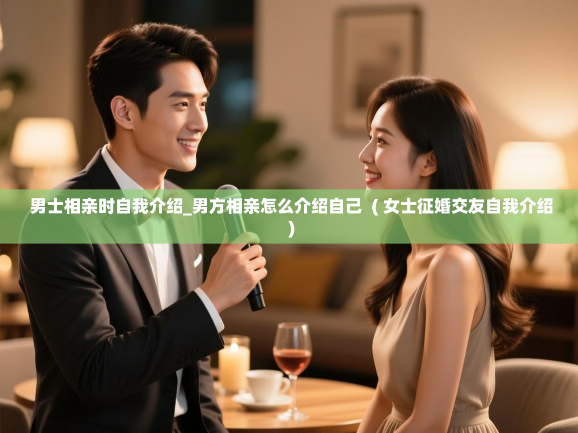  男士相亲时自我介绍_男方相亲怎么介绍自己  ( 女士征婚交友自我介绍 )
