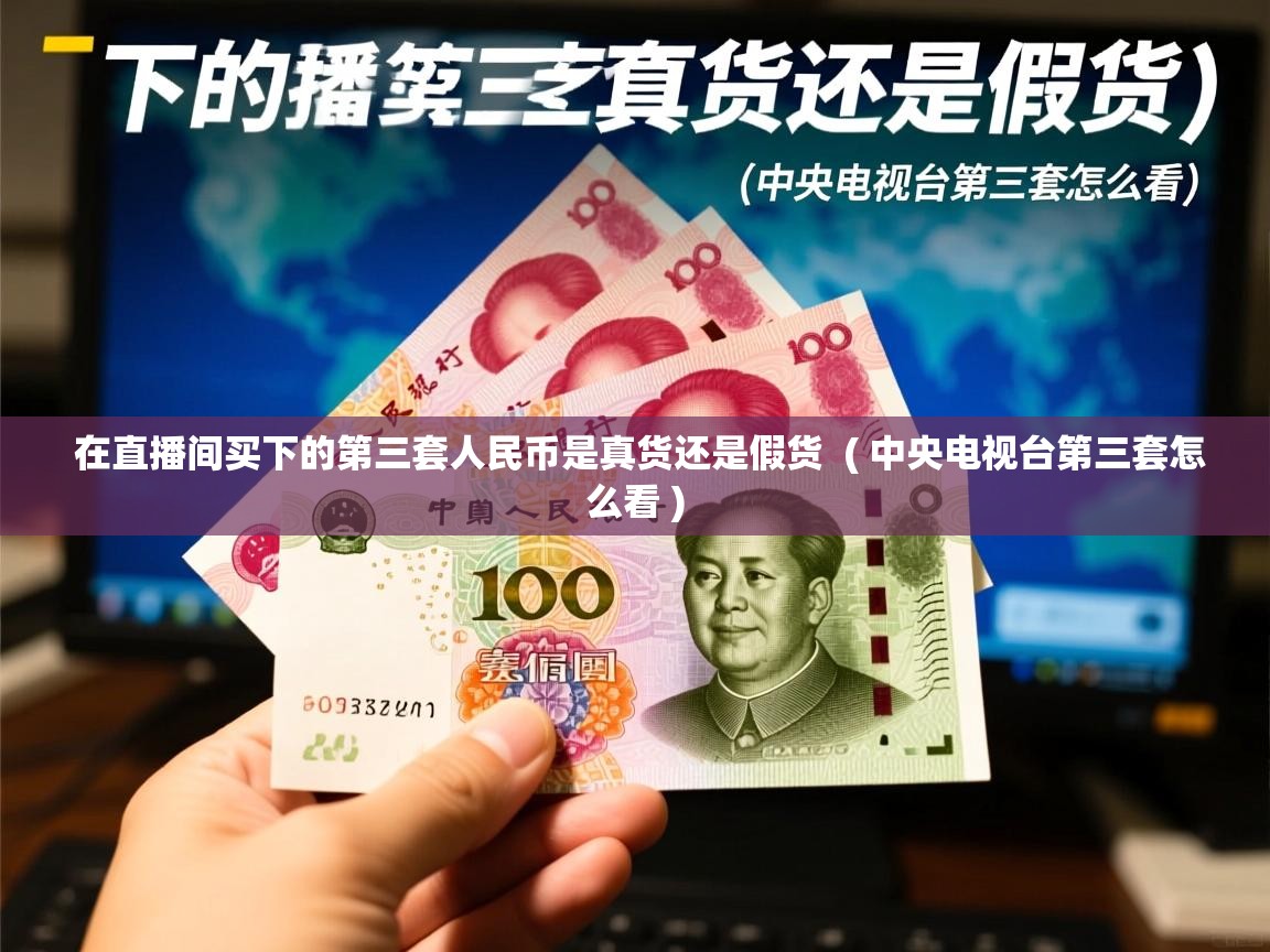  在直播间买下的第三套人民币是真货还是假货  ( 中央电视台第三套怎么看 )