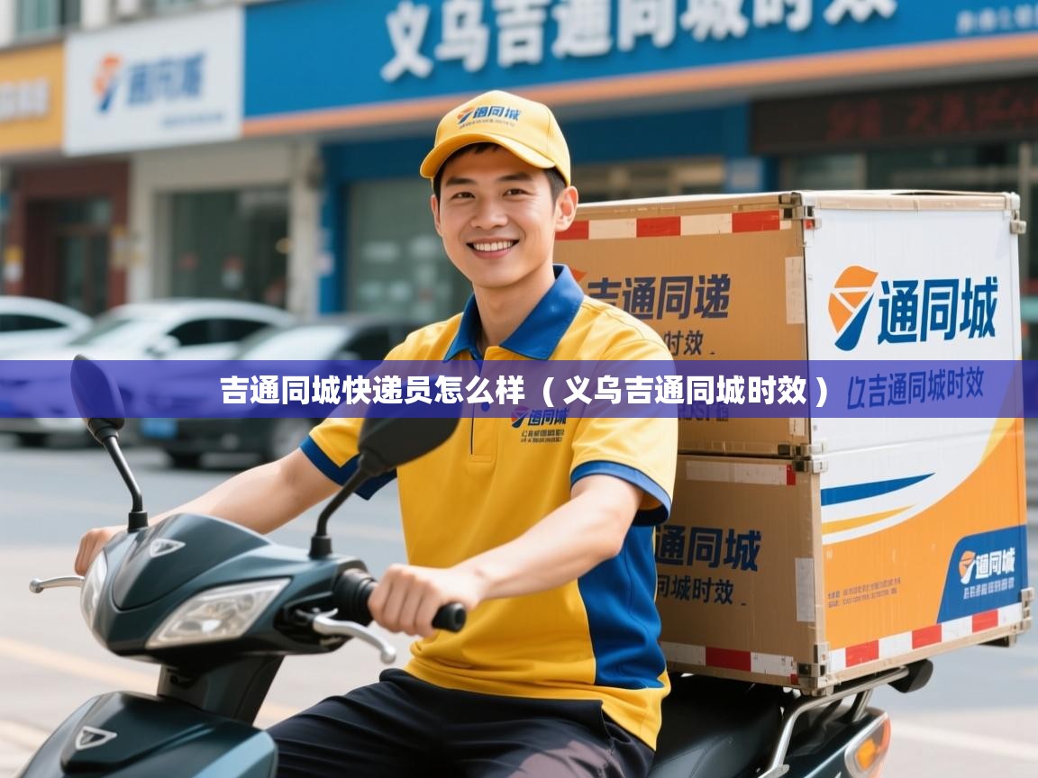  吉通同城快递员怎么样  ( 义乌吉通同城时效 )