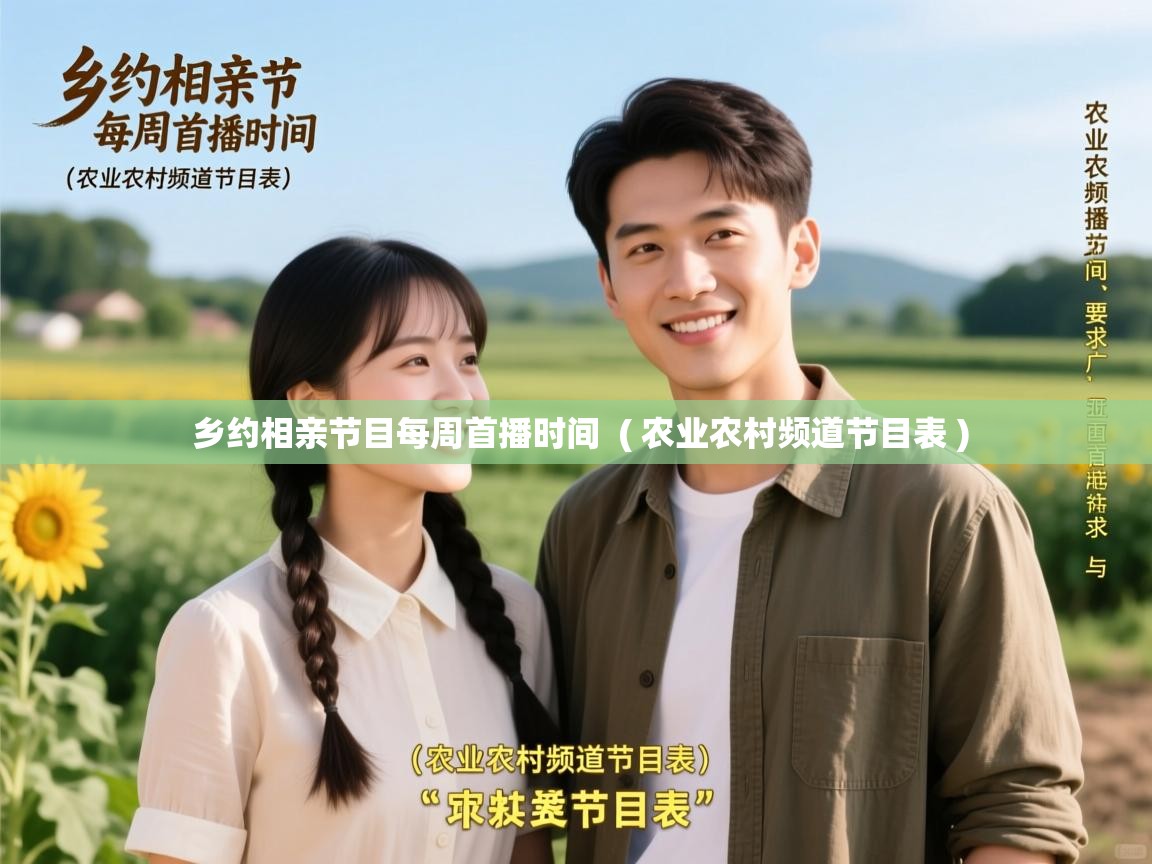  乡约相亲节目每周首播时间  ( 农业农村频道节目表 )