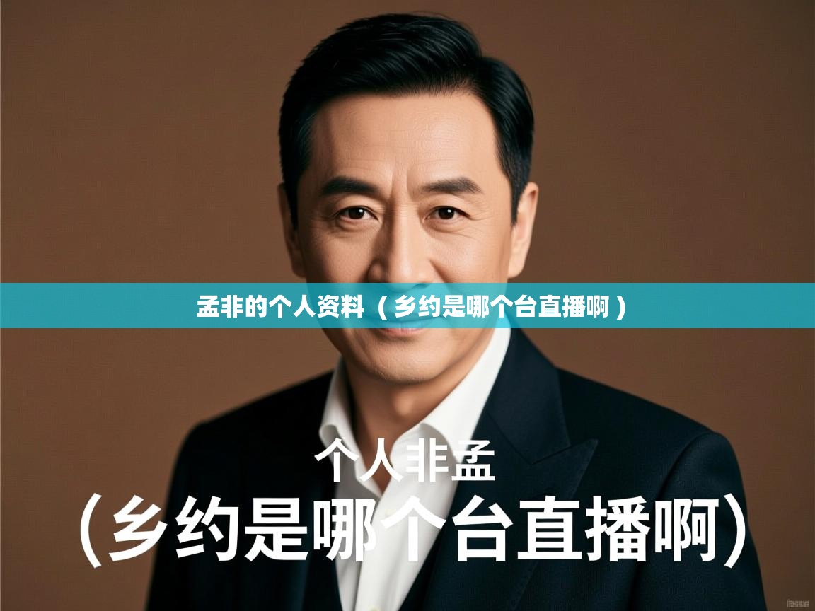  孟非的个人资料  ( 乡约是哪个台直播啊 )