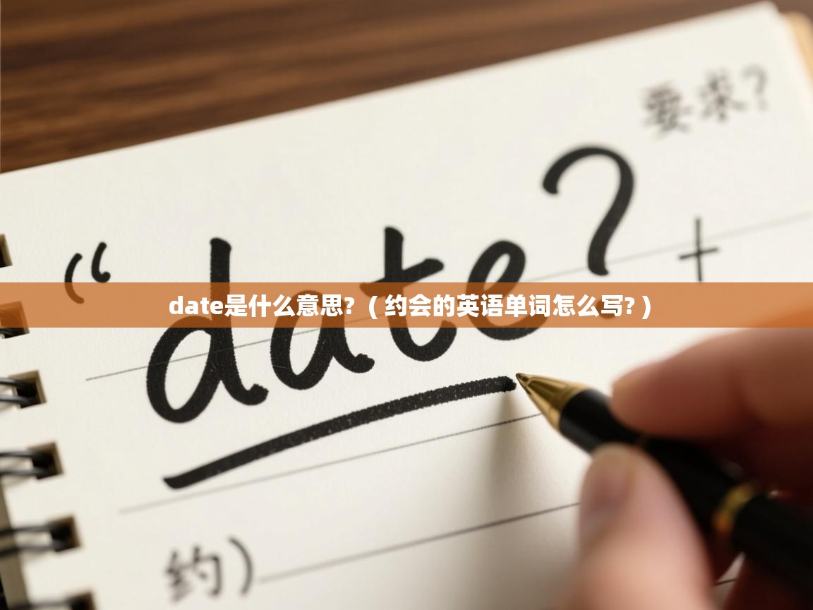  date是什么意思?  ( 约会的英语单词怎么写? )