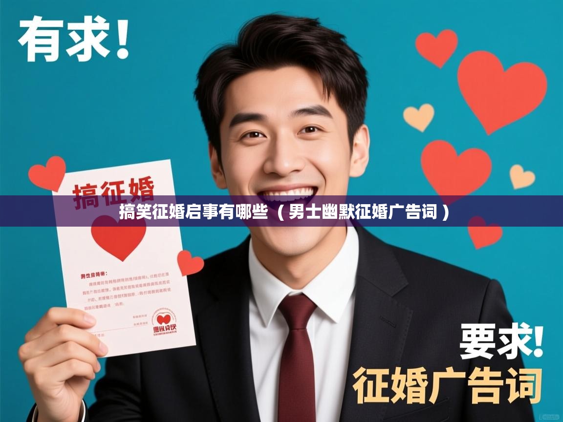 搞笑征婚启事有哪些 ( 男士幽默征婚广告词 ) 搞笑征婚启事有哪些 ( 男士幽默征婚广告词 )