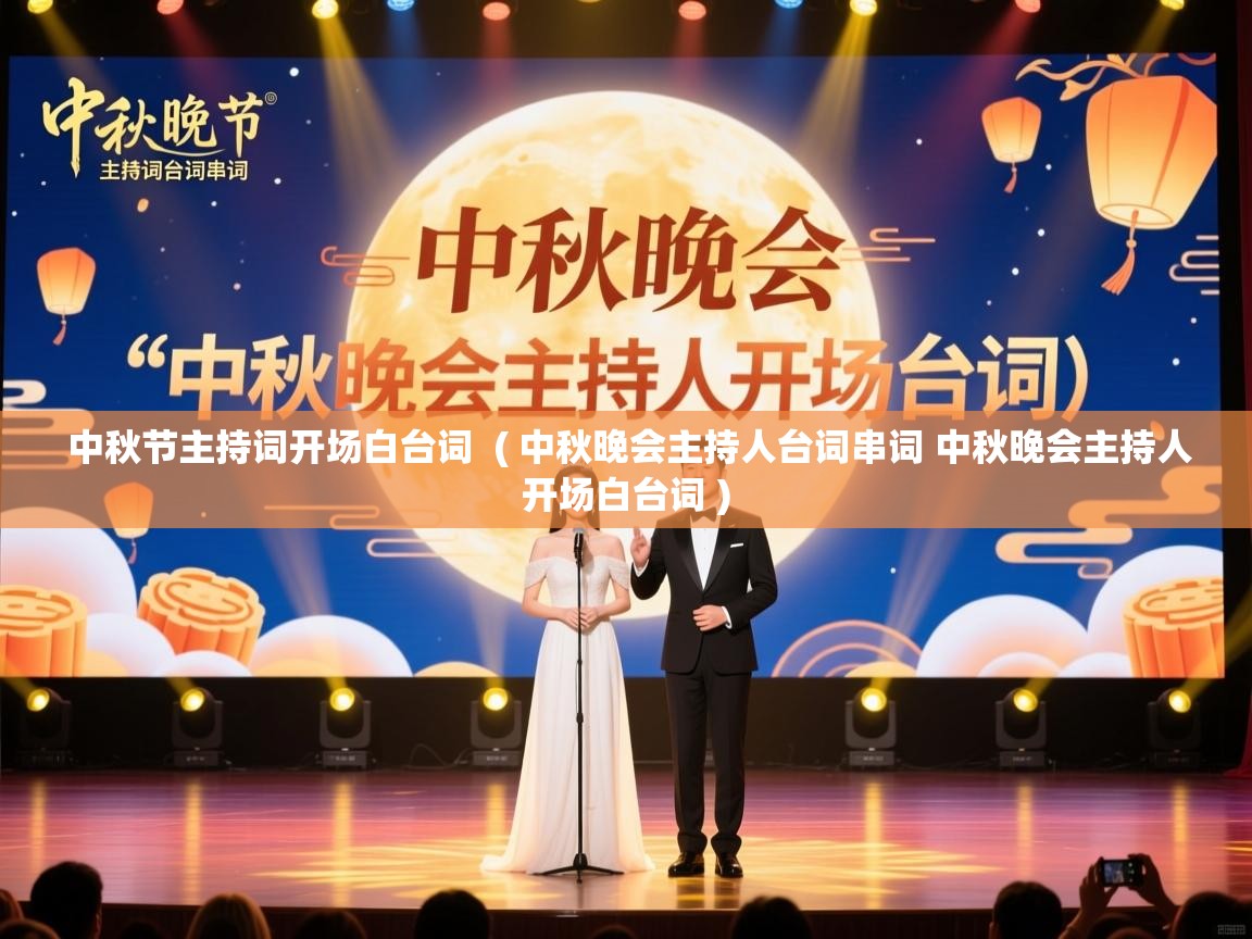  中秋节主持词开场白台词  ( 中秋晚会主持人台词串词 中秋晚会主持人开场白台词 )