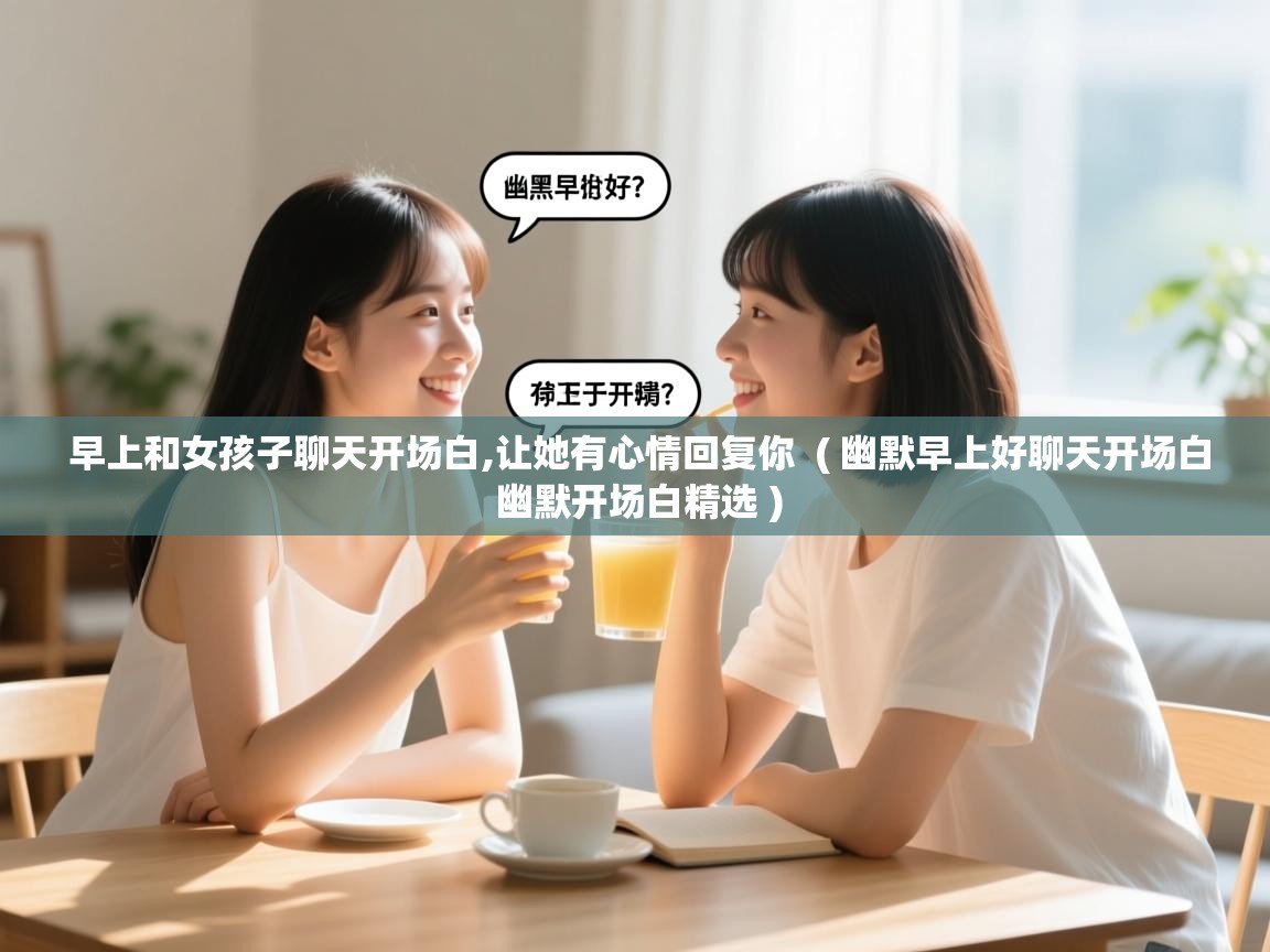  早上和女孩子聊天开场白,让她有心情回复你  ( 幽默早上好聊天开场白 幽默开场白精选 )