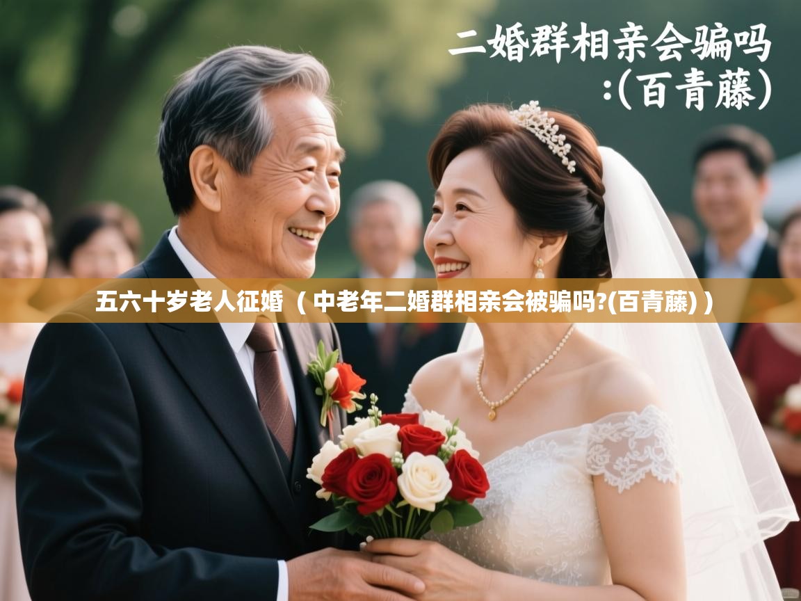  五六十岁老人征婚  ( 中老年二婚群相亲会被骗吗?(百青藤) )
