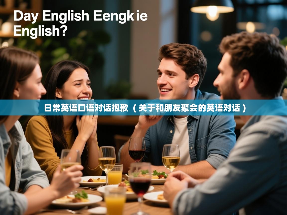  日常英语口语对话抱歉  ( 关于和朋友聚会的英语对话 )