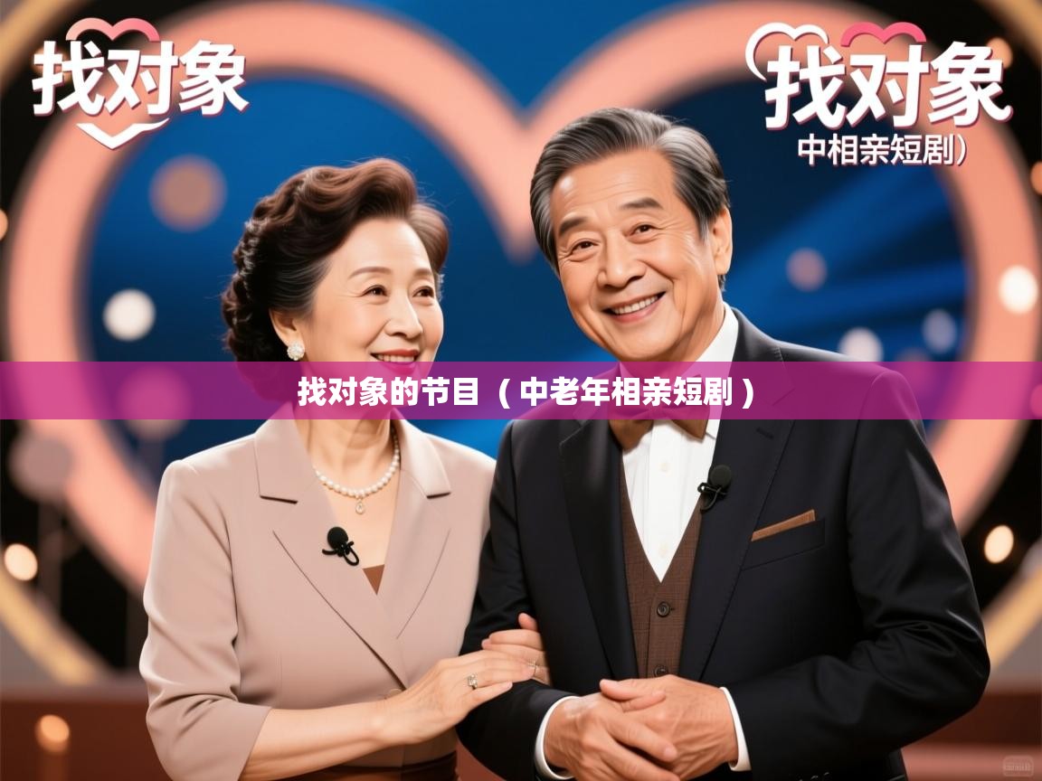  找对象的节目  ( 中老年相亲短剧 )