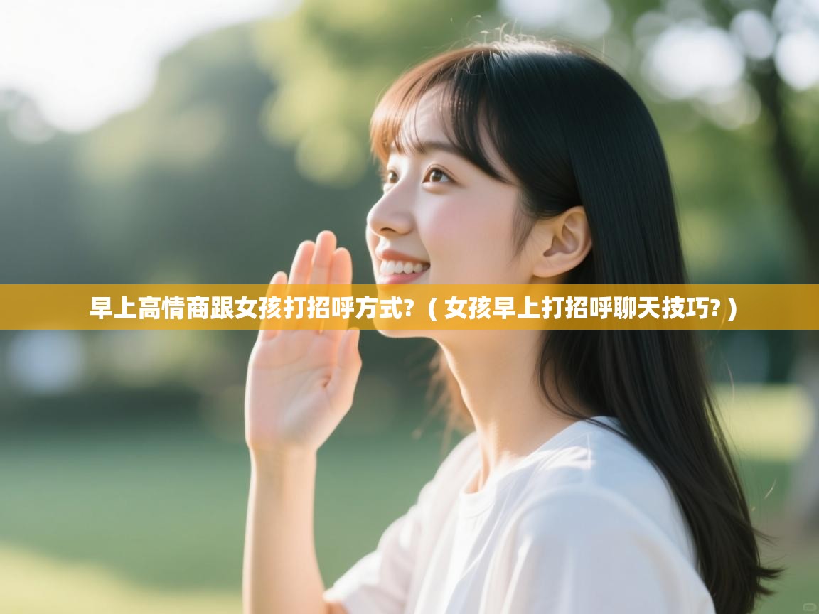  早上高情商跟女孩打招呼方式?  ( 女孩早上打招呼聊天技巧? )