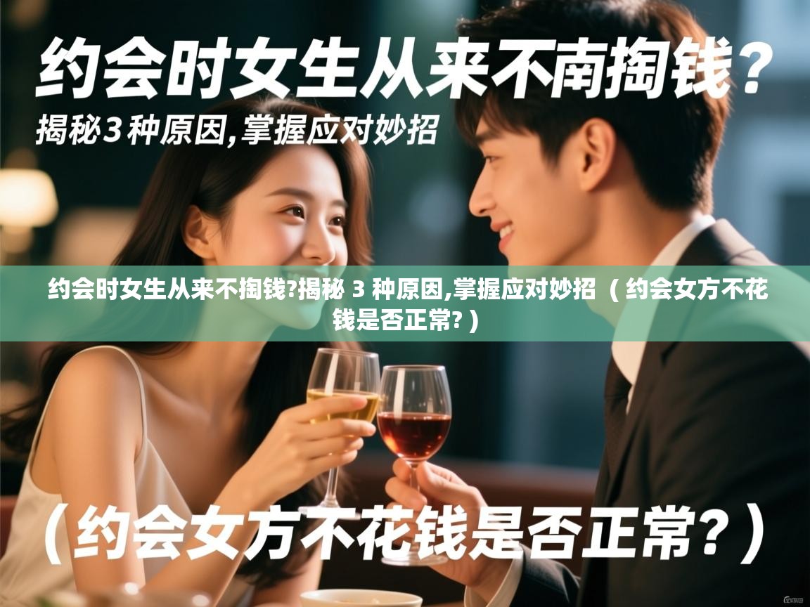  约会时女生从来不掏钱?揭秘 3 种原因,掌握应对妙招  ( 约会女方不花钱是否正常? )