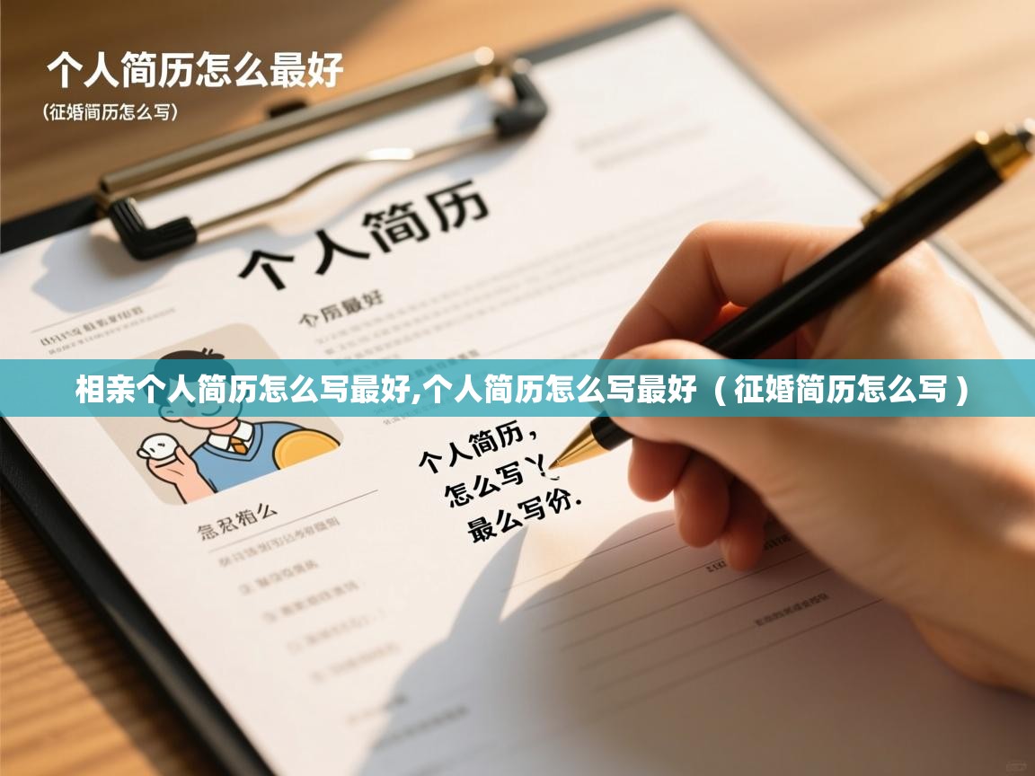 相亲个人简历怎么写最好,个人简历怎么写最好 ( 征婚简历怎么写 ) 相亲个人简历怎么写最好,个人简历怎么写最好 ( 征婚简历怎么写 )