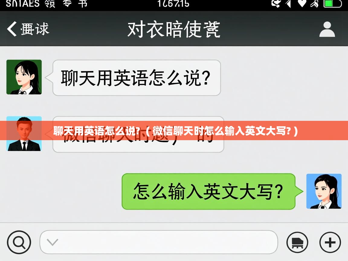 聊天用英语怎么说? ( 微信聊天时怎么输入英文大写? ) 聊天用英语怎么说? ( 微信聊天时怎么输入英文大写? )