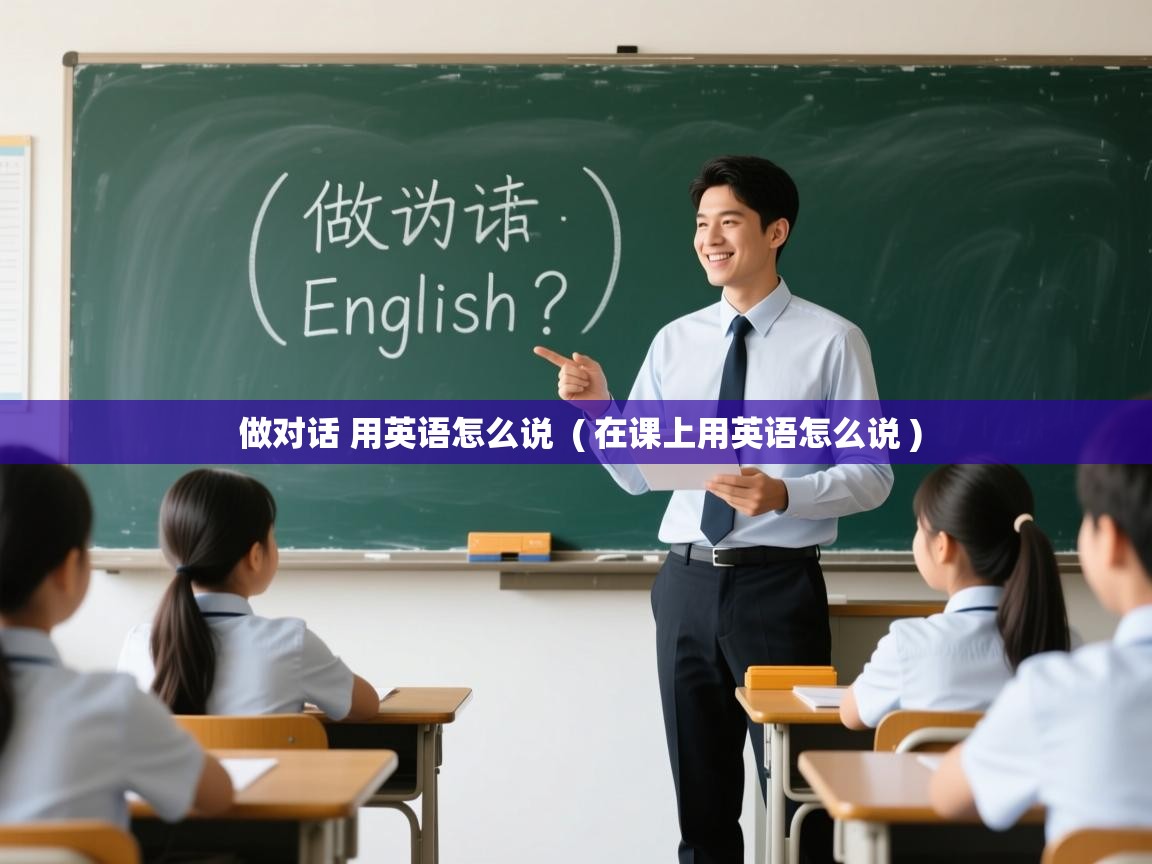  做对话 用英语怎么说  ( 在课上用英语怎么说 )