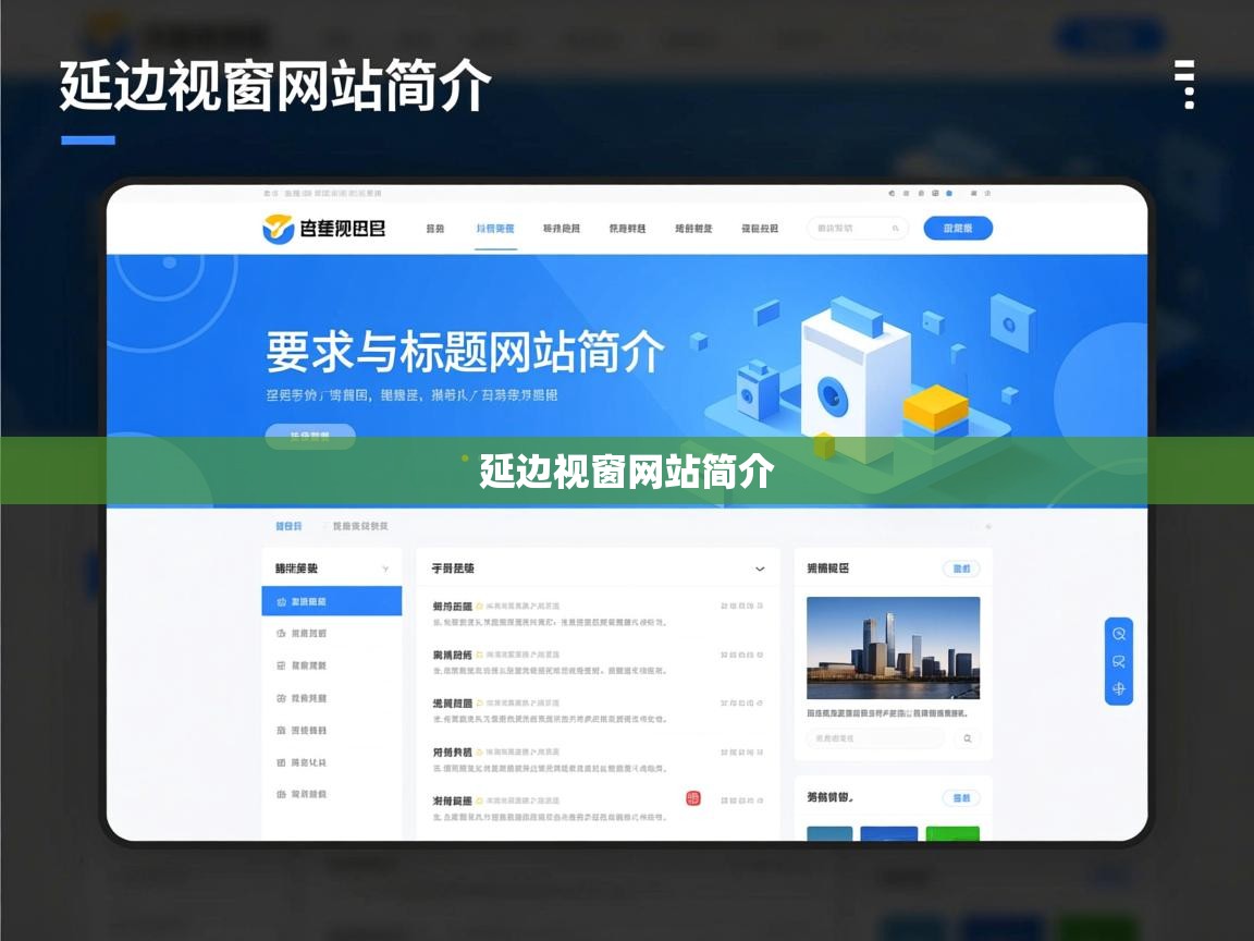  延边视窗网站简介 