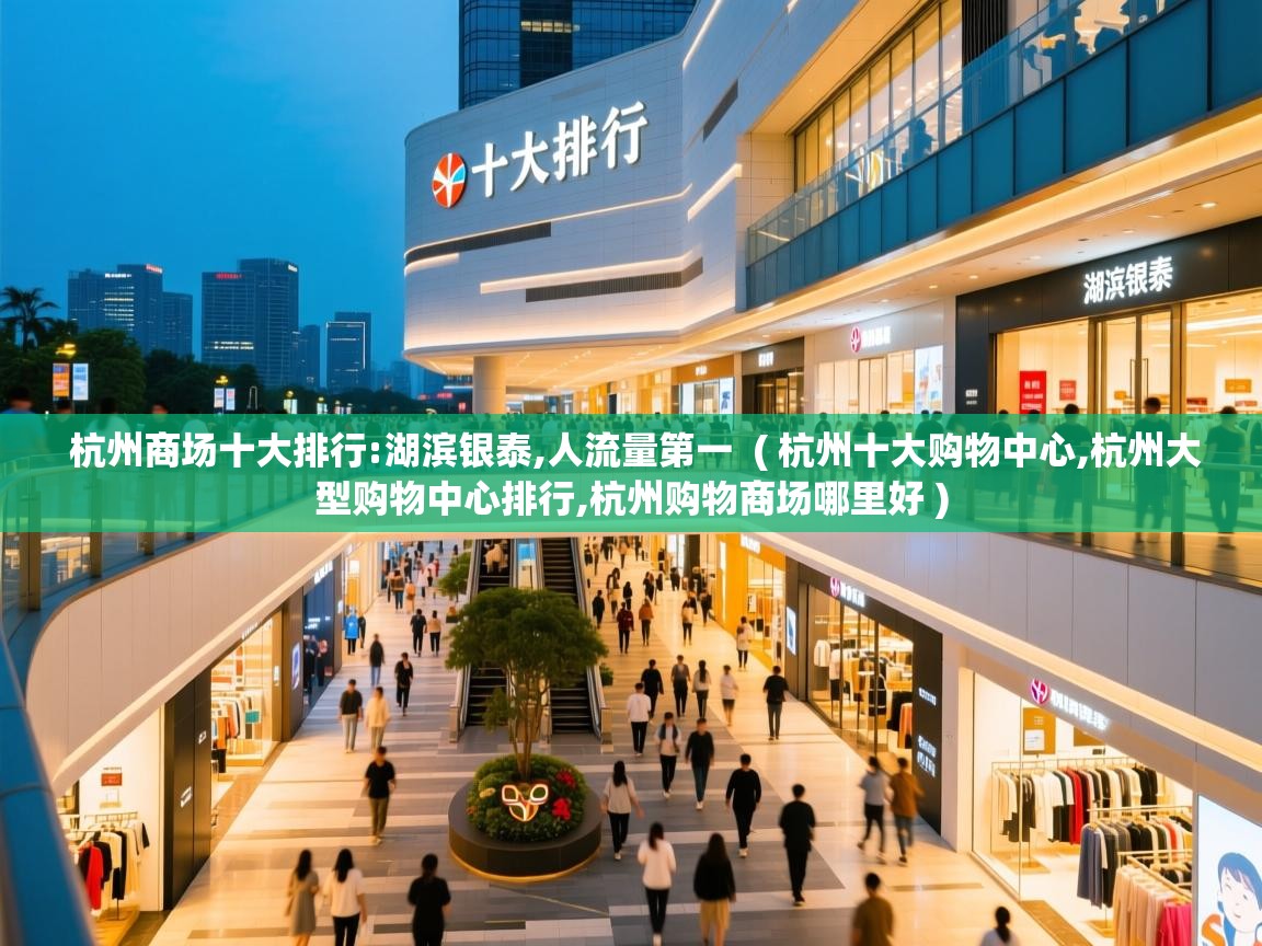 杭州商场十大排行:湖滨银泰,人流量第一 ( 杭州十大购物中心,杭州大型购物中心排行,杭州购物商场哪里好 ) 杭州商场十大排行:湖滨银泰,人流量第一 ( 杭州十大购物中心,杭州大型购物中心排行,杭州购物商场哪里好 )