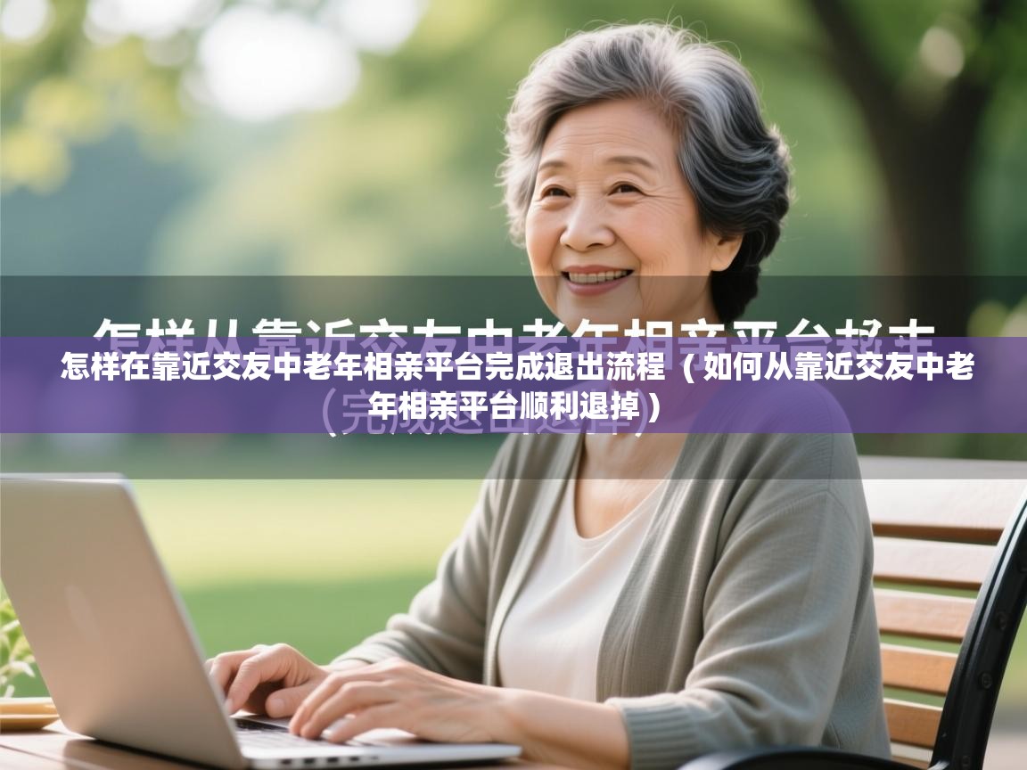  怎样在靠近交友中老年相亲平台完成退出流程  ( 如何从靠近交友中老年相亲平台顺利退掉 )