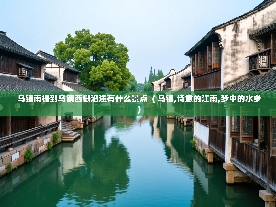  乌镇南栅到乌镇西栅沿途有什么景点  ( 乌镇,诗意的江南,梦中的水乡 )
