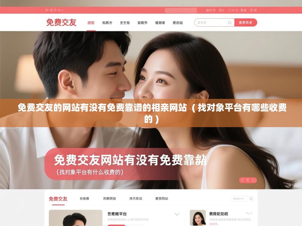  免费交友的网站有没有免费靠谱的相亲网站  ( 找对象平台有哪些收费的 )