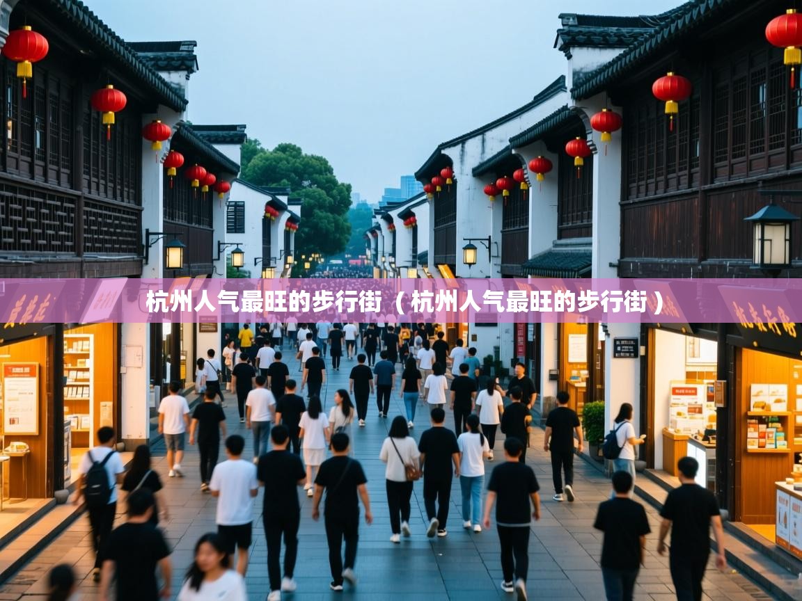  杭州人气最旺的步行街  ( 杭州人气最旺的步行街 )