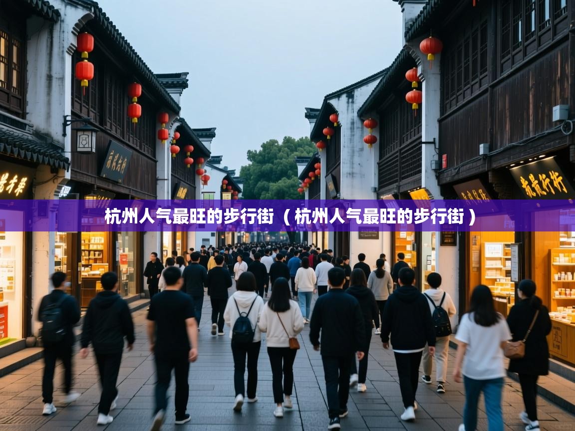  杭州人气最旺的步行街  ( 杭州人气最旺的步行街 )