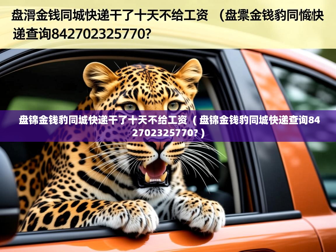  盘锦金钱豹同城快递干了十天不给工资  ( 盘锦金钱豹同城快递查询842702325770? )