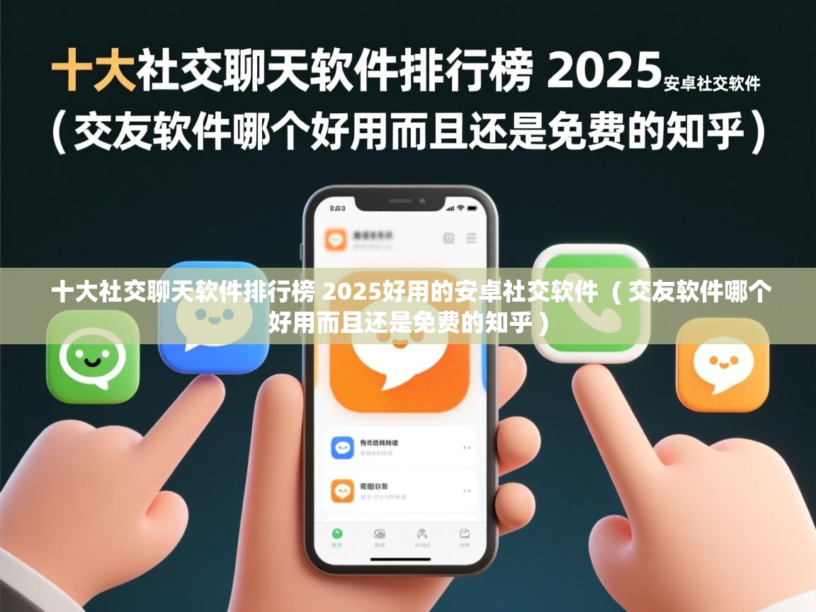 十大社交聊天软件排行榜 2025好用的安卓社交软件 ( 交友软件哪个好用而且还是免费的知乎 ) 十大社交聊天软件排行榜 2025好用的安卓社交软件 ( 交友软件哪个好用而且还是免费的知乎 )