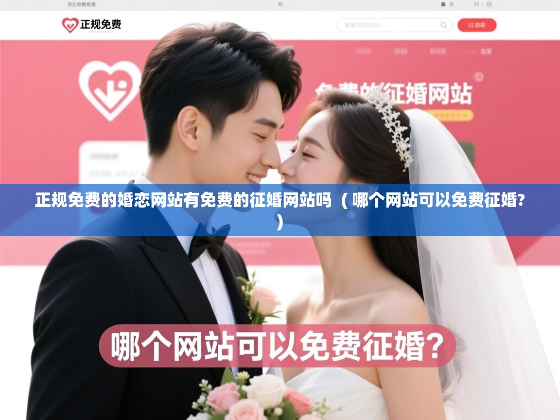  正规免费的婚恋网站有免费的征婚网站吗  ( 哪个网站可以免费征婚? )