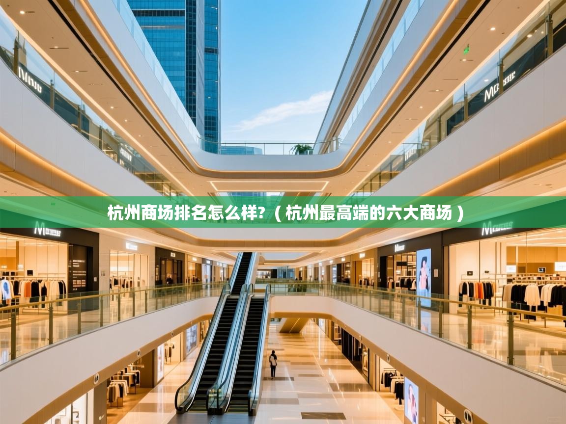  杭州商场排名怎么样?  ( 杭州最高端的六大商场 )