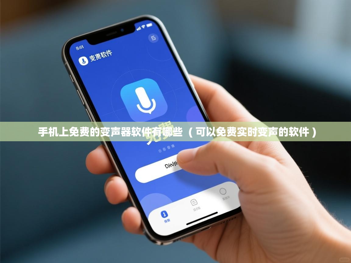  手机上免费的变声器软件有哪些  ( 可以免费实时变声的软件 )