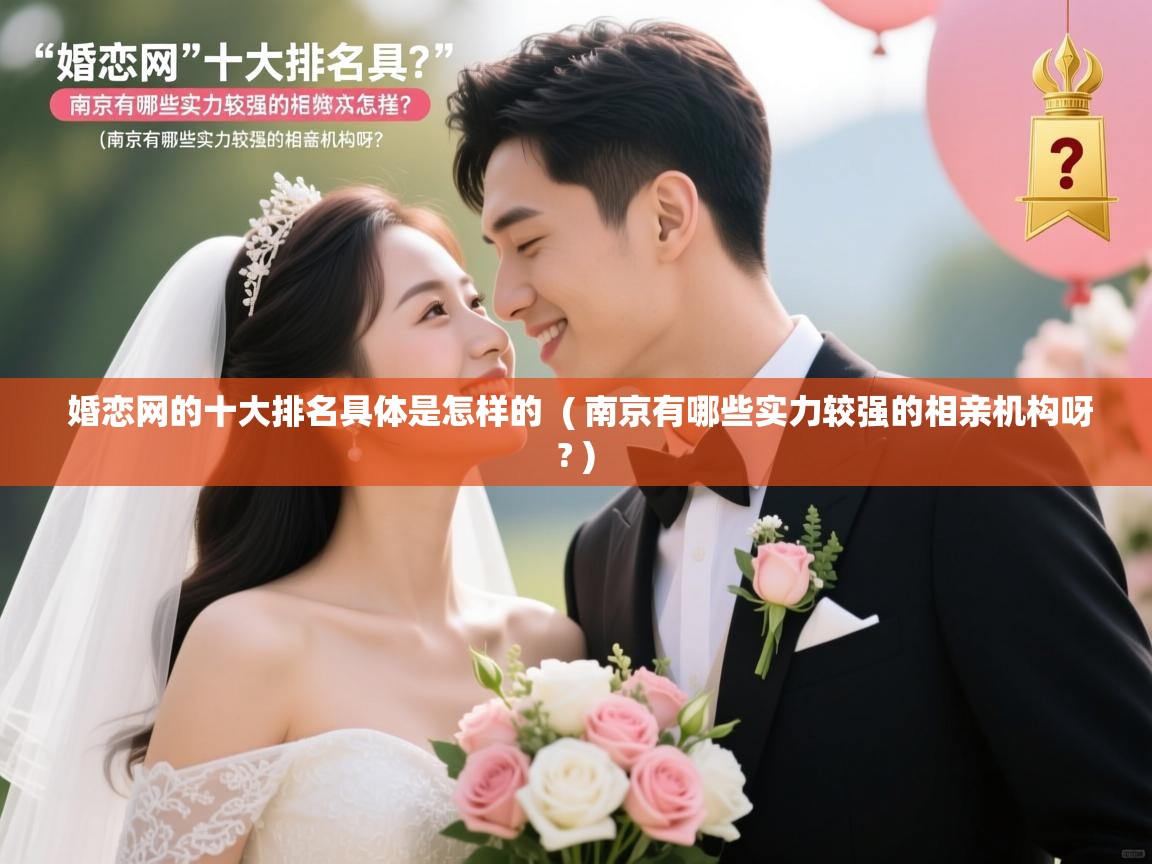  婚恋网的十大排名具体是怎样的  ( 南京有哪些实力较强的相亲机构呀? )