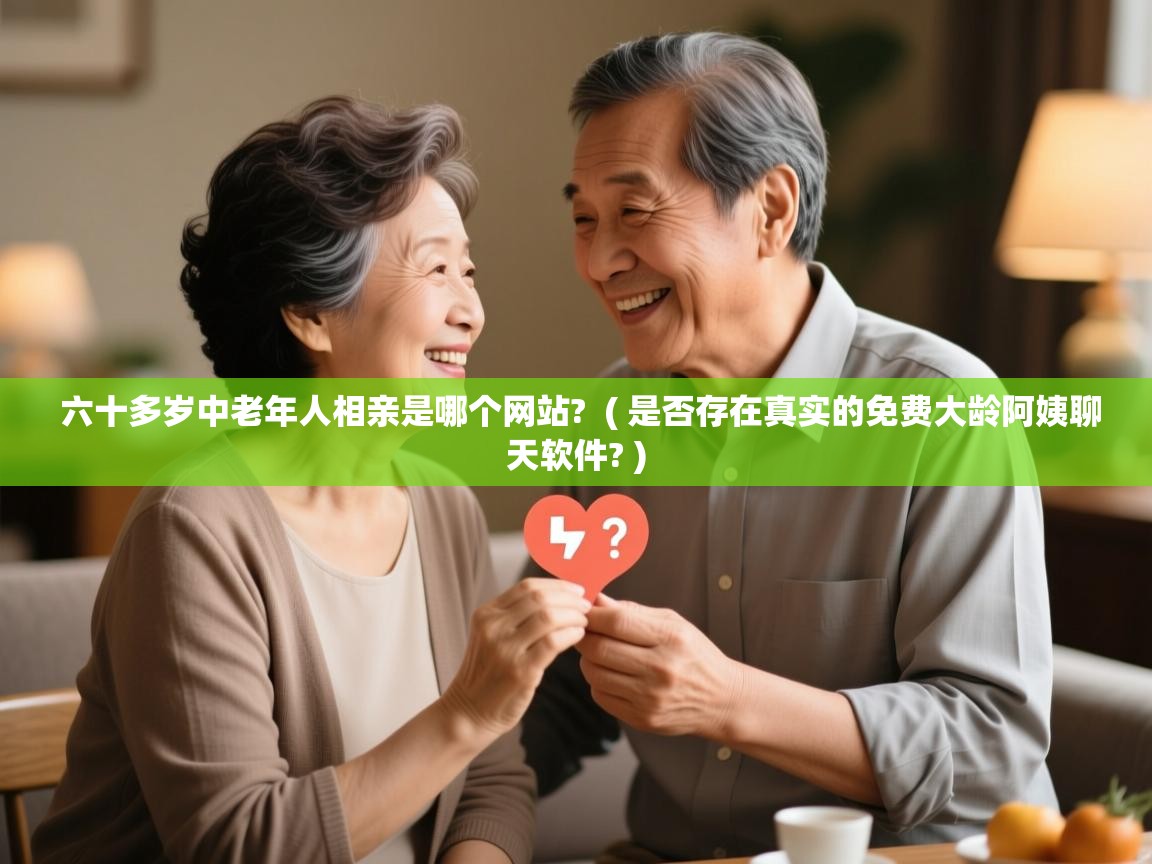  六十多岁中老年人相亲是哪个网站?  ( 是否存在真实的免费大龄阿姨聊天软件? )